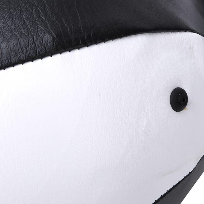 Balle de Vitesse Gonflable Suspendue à Double Extrémité Équipement d'Entraînement de Boxe Réflexe Noir Blanc black