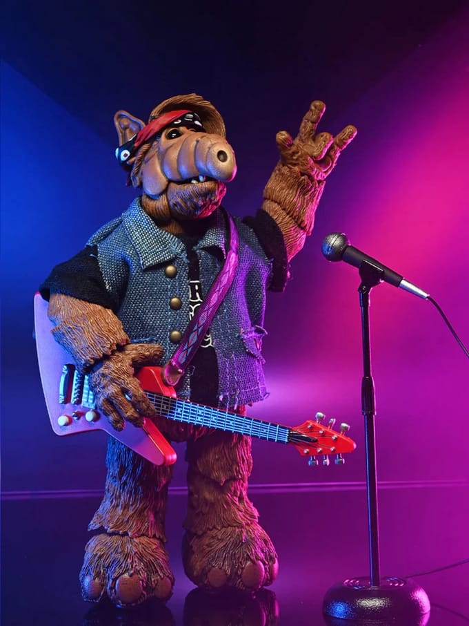 NECA Alf Action Figure Ultimate Born to Rock Alf 15 cm Action Figuur