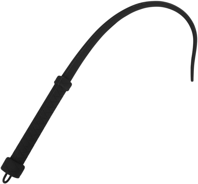 Smart Moves - Siliconen Singletail Zweep - Zwart