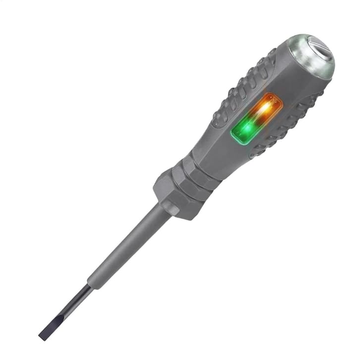 Spanningstester Schroevendraaier - Detector Elektricien - Stroom Meten - Verlicht Display - 16.8 cm - prefix