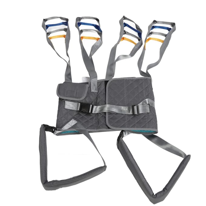 Verstelbare loopband met een laadvermogen van 227 kg, medische tilband voor ouderen met een beperking gray