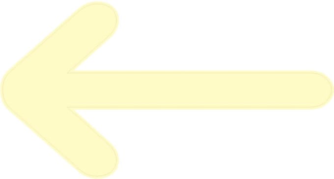 Vloerstickers pijlen crème - Vloermarkeringspijlen
