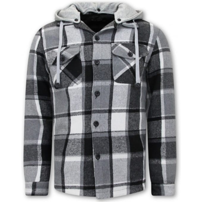 Houthakkers Vest met Capuchon - Zwart