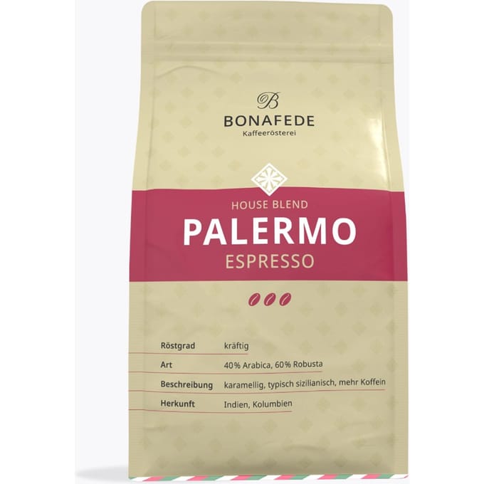 Bonafede Espresso Palermo 500g