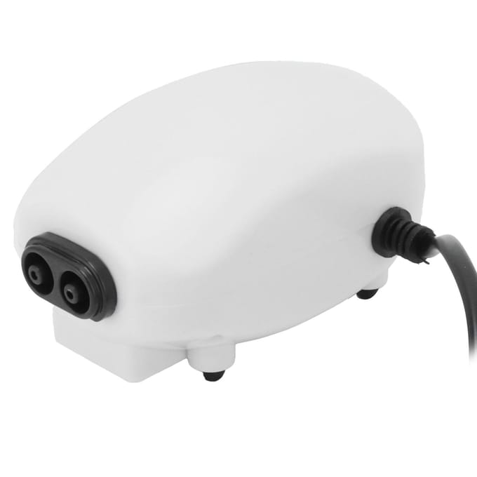 Visaquarium Luchtpomp Kit Mini Stille Aquarium Zuurstofpomp Aquacultuur white