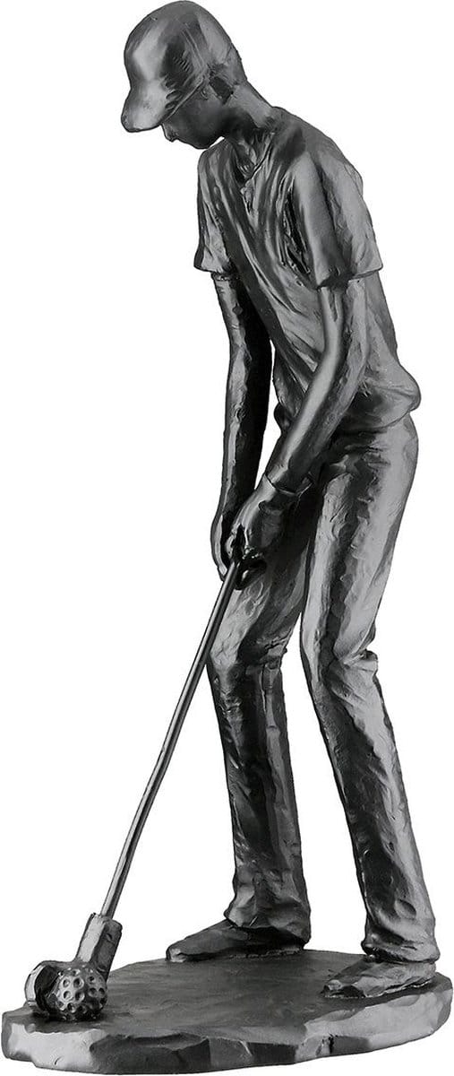 Gilde Handwerk - Beeld - Sculptuur - Golf - Polyresin - 7x10x21cm