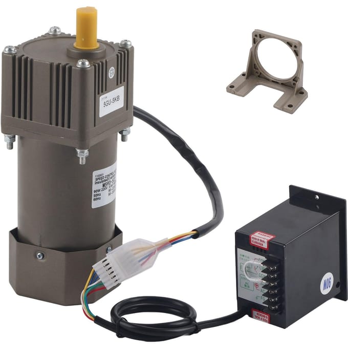 AC 220V 90W Eenfase Asynchrone Motor met Vertraging Regelbare Snelheid(5K)