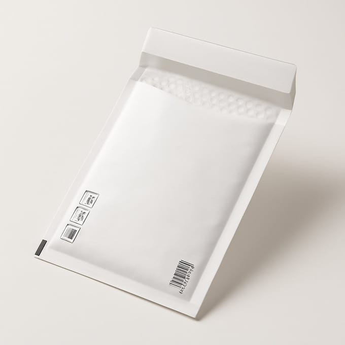 Inpakr Luchtkussen Enveloppen E/15 - 220 x 265 mm Binnenmaat - Wit - 100 Stuks