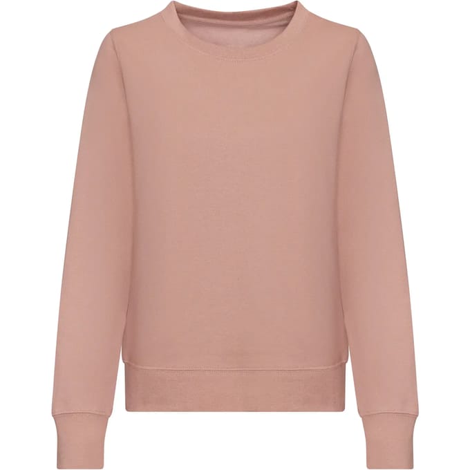 Just Hoods - AWDis Sweat Dames - Dusty Pink maat M