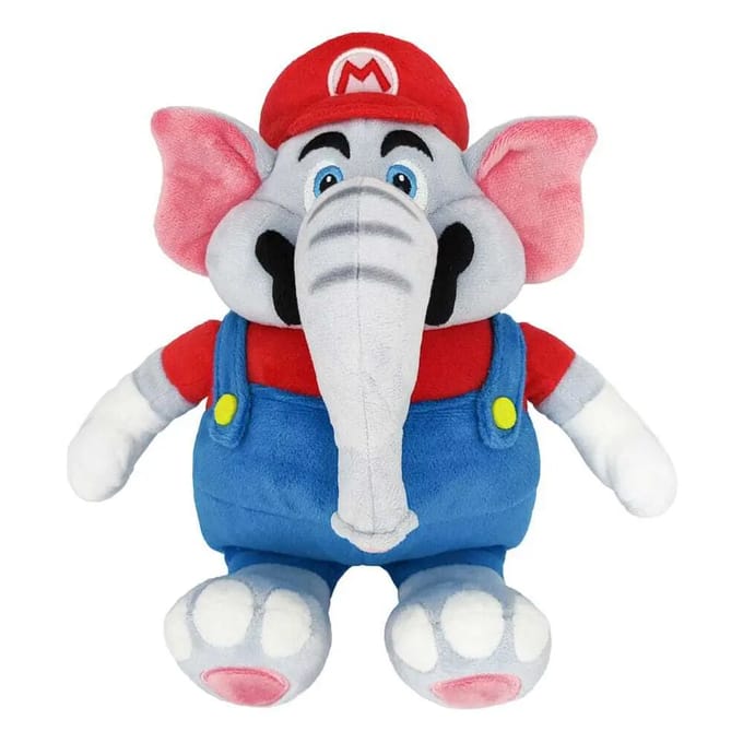 Pluche Together Plus Super Mario Bros. Wonder Mario Elefant