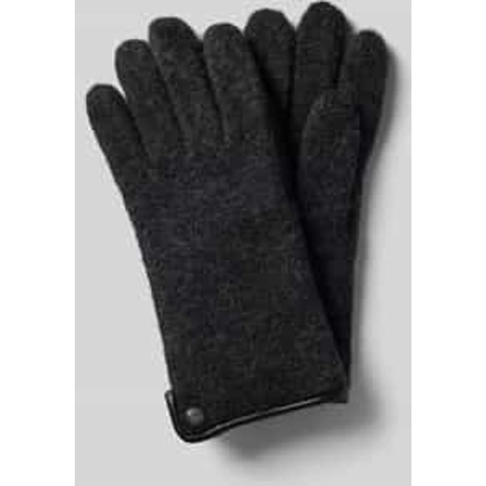Roeckl Walk Wollen Heren Wandel Handschoenen Maat 8,5 - Anthracite