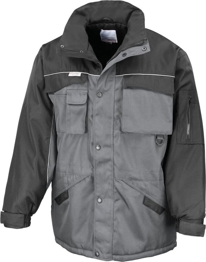 Result Heavy Duty Combo Coat RT72 - grey/black - M