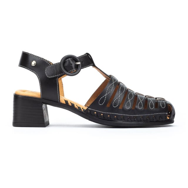 Pikolinos Romana - dames sandaal - Zwart - maat 35 (EU) 2 (UK)