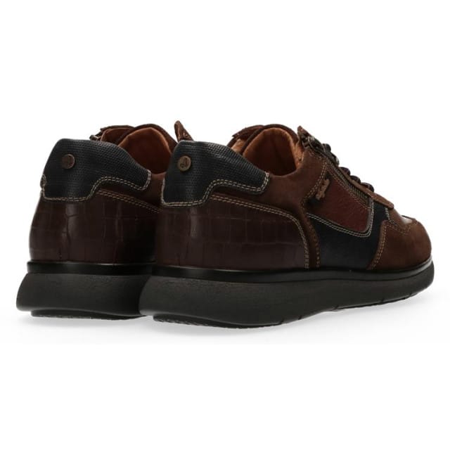 Heren Sneakers Australian Dakota Width H Cognac - Maat 42