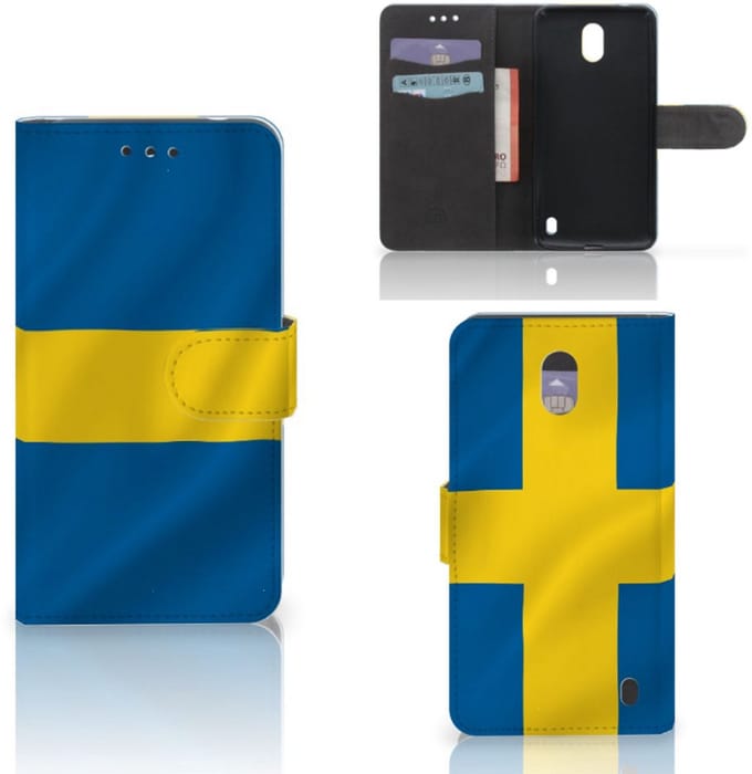 Nokia 2 Bookstyle Case Zweden