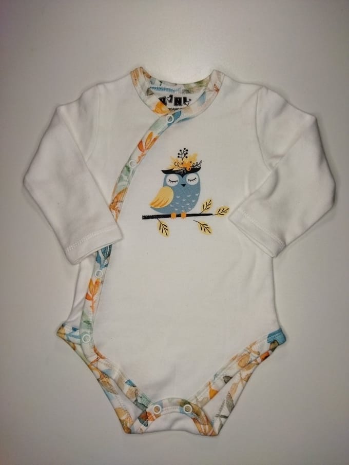 Nini - Rompertje Emma - Omslagromper - Overslagromper - Maat 68 - 4 t/m 6 maanden