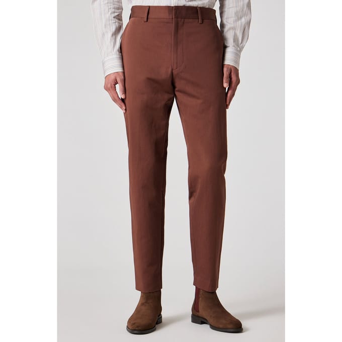 Paul Smith Trouser Chocolate Taglia: W36 | Pantaloni chino Outlet | Uomo | Marrone