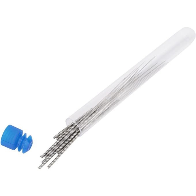 3D Printer Nozzle Schoonmaakgereedschap Kit 5 stuks 0,4 mm   5 stuks 0,35 mm Nozzle Schoonmaaknaald white