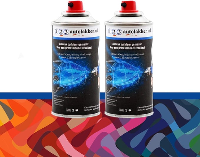 Lakstift Autolak VOLVO Kleurcode 717 - ONYX BLACK-MET. - 12ml