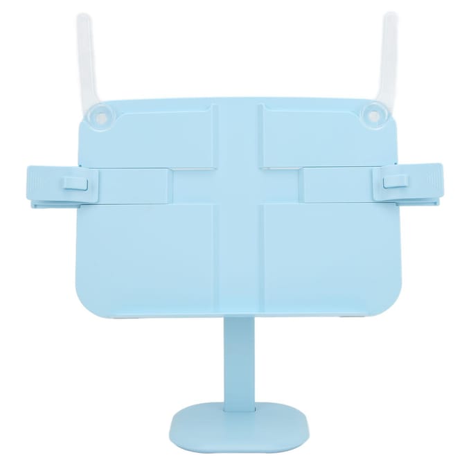 Verstelbare, draagbare, multifunctionele, blauwe, comfortabele en comfortabele leesstandaard white