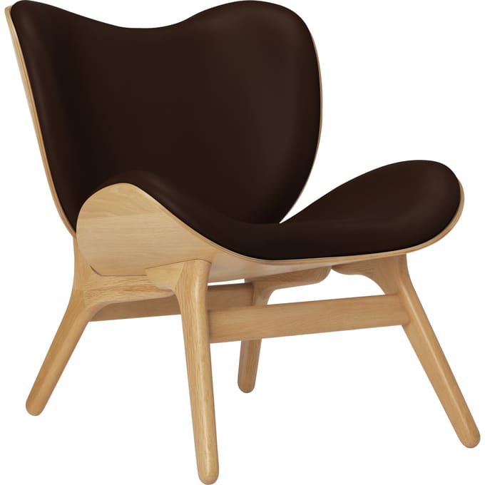 UMAGE A Conversation Piece fauteuil - eiken - Leder Hope brown
