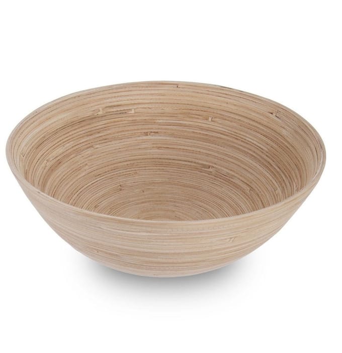 Orion - Bamboe Kom - 25 cm - Fruit en Groenten - Decoratief