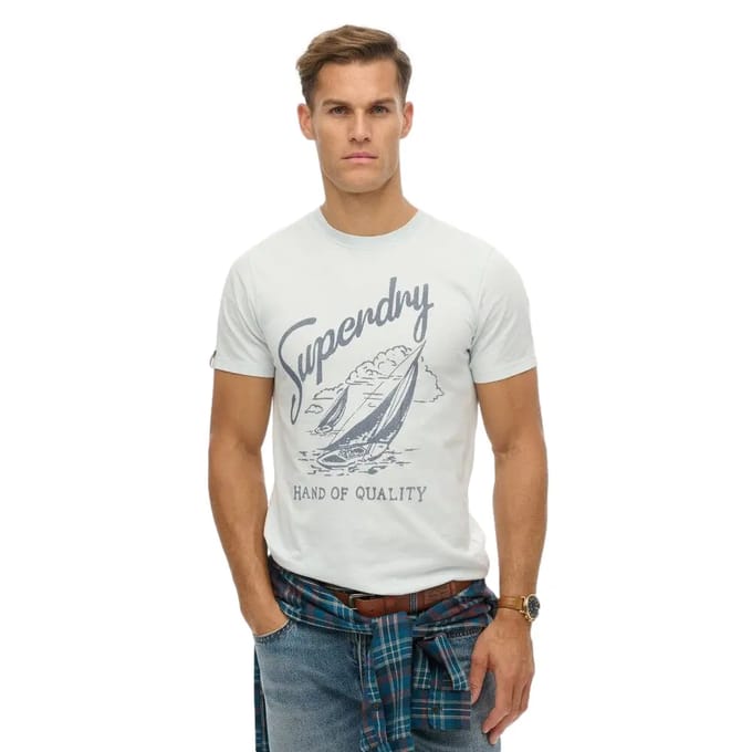 Superdry - Lo-fi Dockside T-shirt - Heren - T-shirts