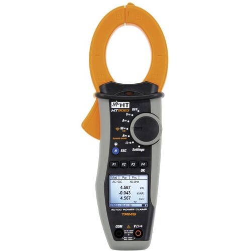 HT Instruments HT9023 Stroomtang Digitaal Datalogger CAT III 1000 V, CAT IV 600 V