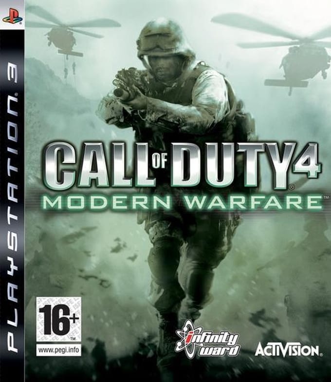 Call of Duty 4: Modern Warfare - Sony PlayStation 3 - FPS