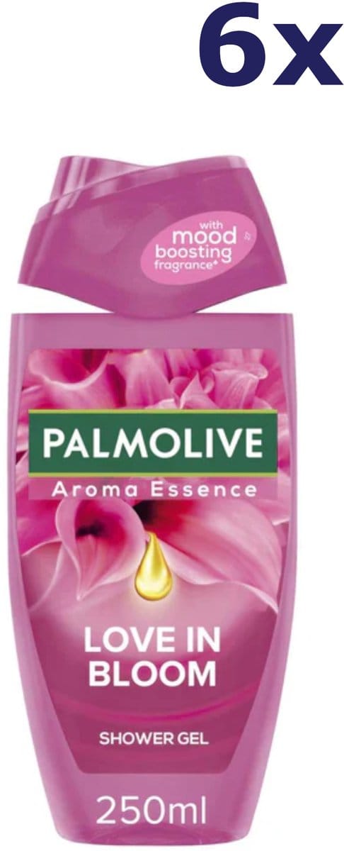 Palmolive Aroma Essence Love In Bloom Shower Gel - 6 x 250 ml