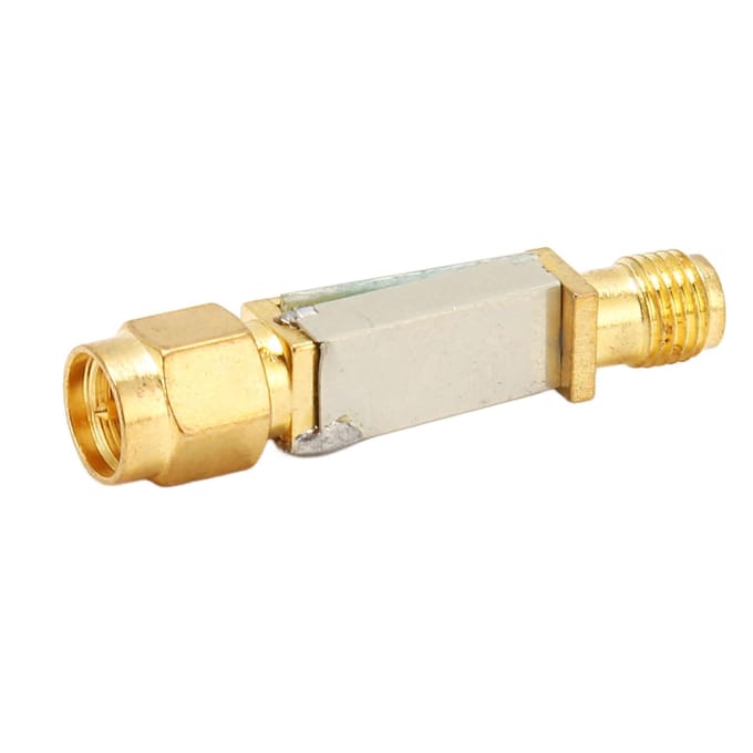 Filtre Passe-bande 868MHz Faible Perte d'Insertion Filtre Passe-bande SAW RFID avec Interface SMA Plaqué Or