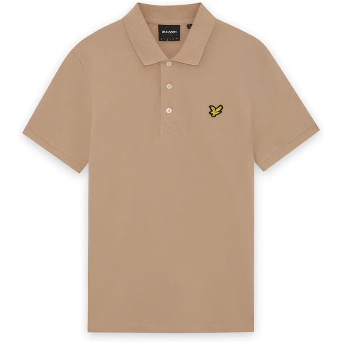 Lyle & Scott Plain Polo Heren - Maat M