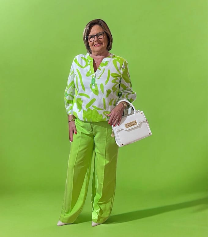 broek groen atmos maat 36