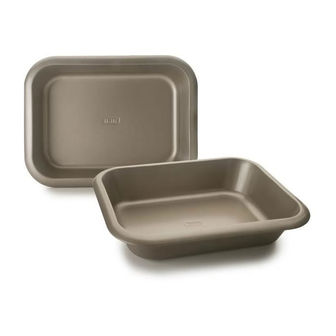 IBILI 840935 Golden Class Plat à Rôtir Acier Gris 35 x 25 x 6 cm