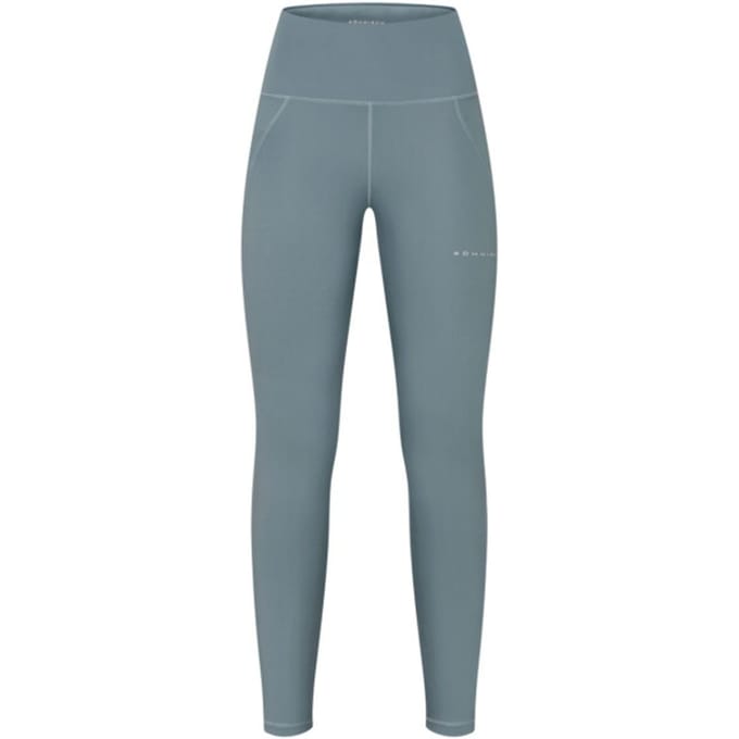 RÖHNISCH - Flattering High Waist Tights - Lange trainingslegging dames - Turquoise-Groen