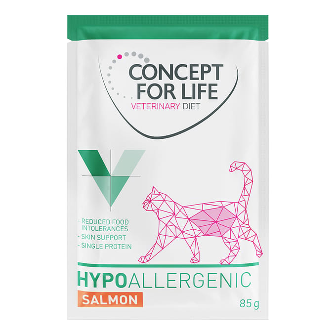 24x85 Hypoallergenic Zalm Concept for Life Veterinary Diet Kattenvoer