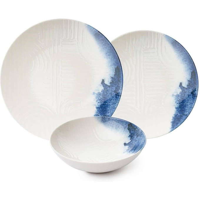 Asir - Dinerset - eetset - servies - 24 Stuks - Veelkleurig - 25 x 25 x 2 cm