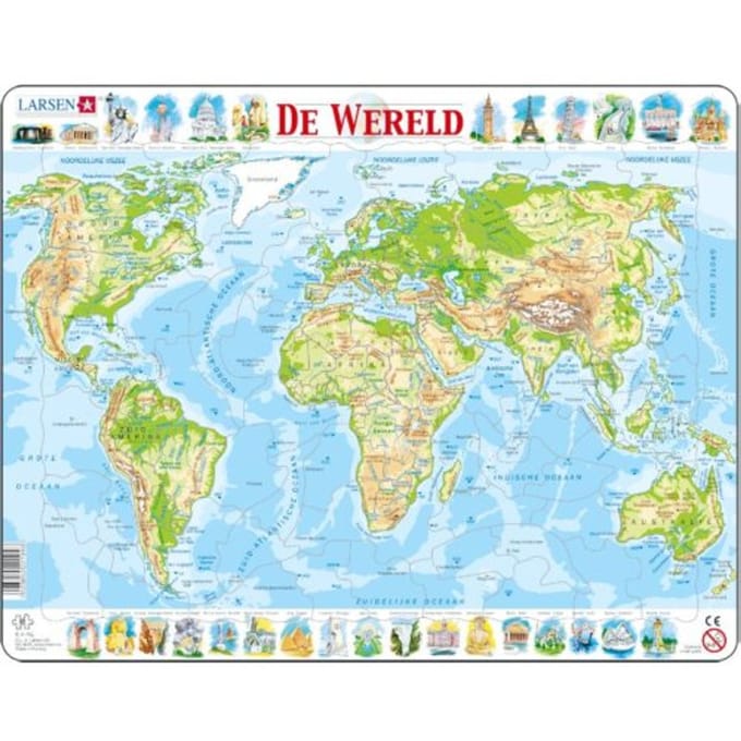 Larsen puzzel - De Wereld natuurkundig - K4