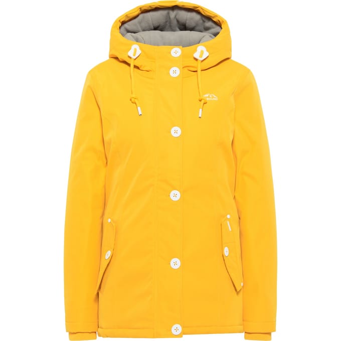 ICEBOUND Serie clima Igloo winterjas Dames mosterd