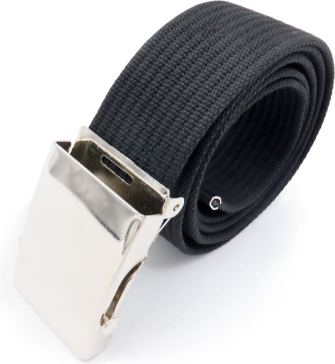 Safekeepers Canvas Riem - Verstelbare Koppelriem - 130 CM - Zwart