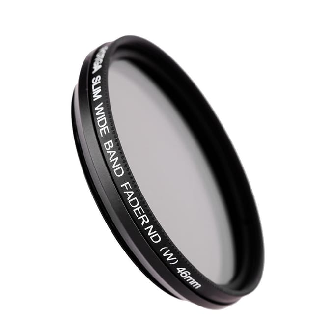 Fotga 46 mm ND-fader neutrale dichtheid instelbaar ND2 tot ND400 variabel filter voor camera gray