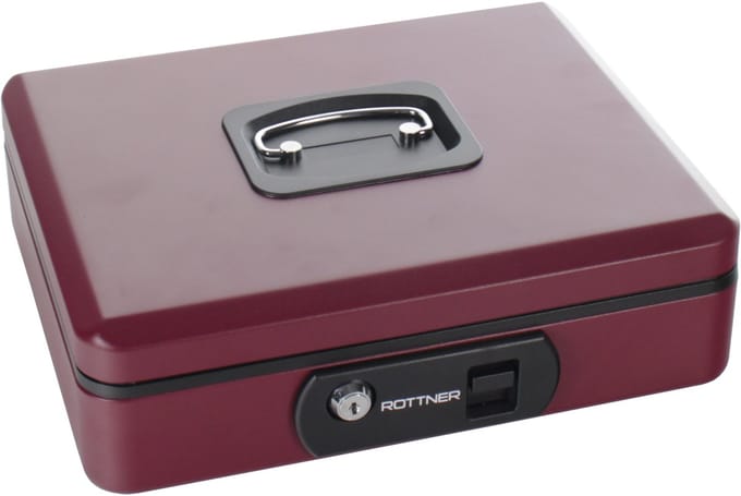Rottner Geldkistje Probox Two Bordeaux