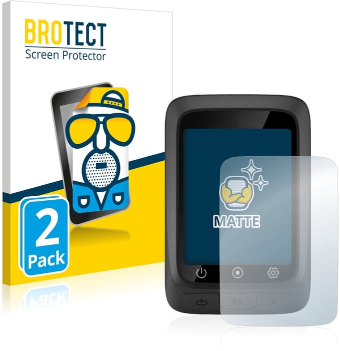 BROTECT - Screenprotector voor CooSpo BC107 - Folie Beschermfolie matte 2 Stuks