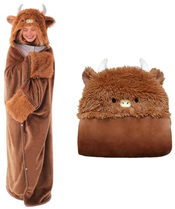 Oversized Draagbare Kawaii Deken met Capuchon - Perfect Cadeau voor Iedereen