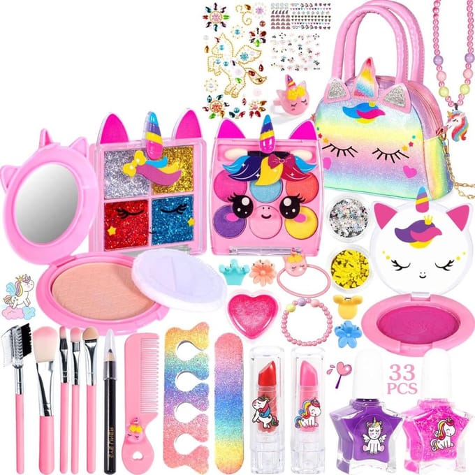 Make up Koffer Meisjes - Set met Inhoud Kinderen - Speelkoffer