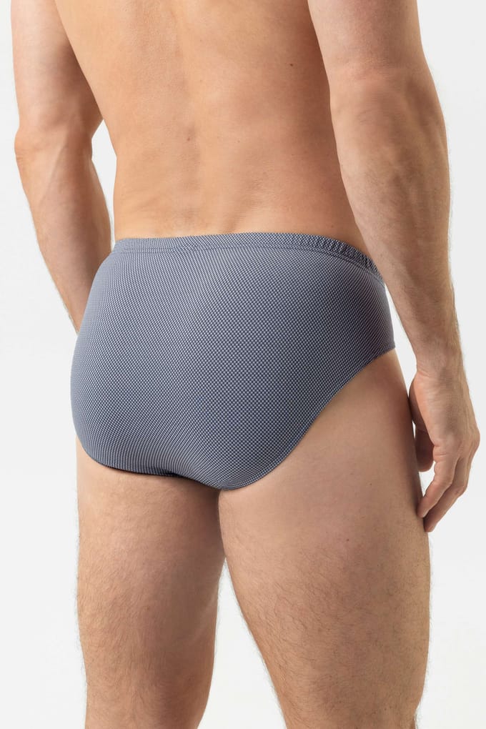mey Jazz-Broek Serie Micro Blue mit Print
