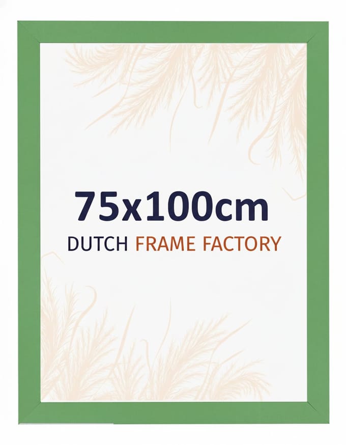 Fotolijst 75x100 cm - MDF - Groen - Benno