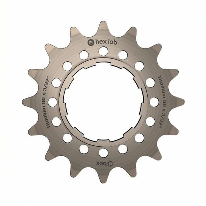 Titanium tandwiel Box Hex Lab