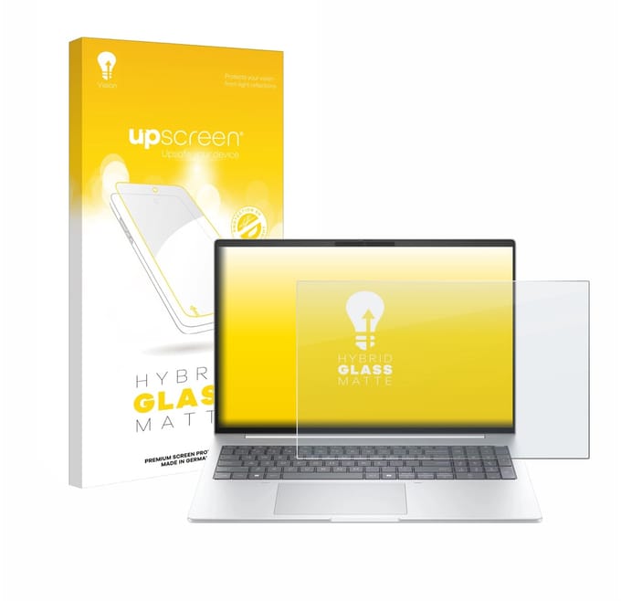 upscreen - Screenprotector voor HP EliteBook 8 G1a 16" - Folie Beschermfolie Beschermglas matte
