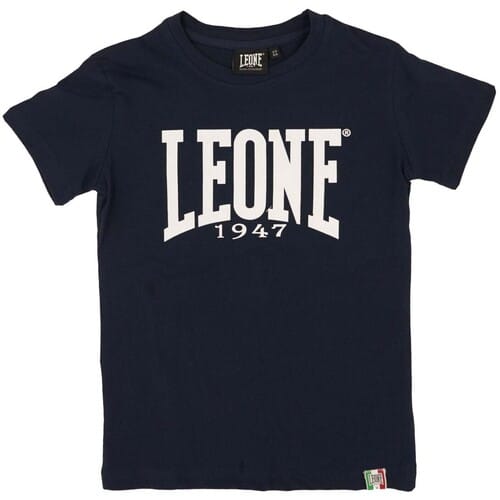 T-shirt Korte Mouw Leone 1947 Boy Short Sleeves Basic